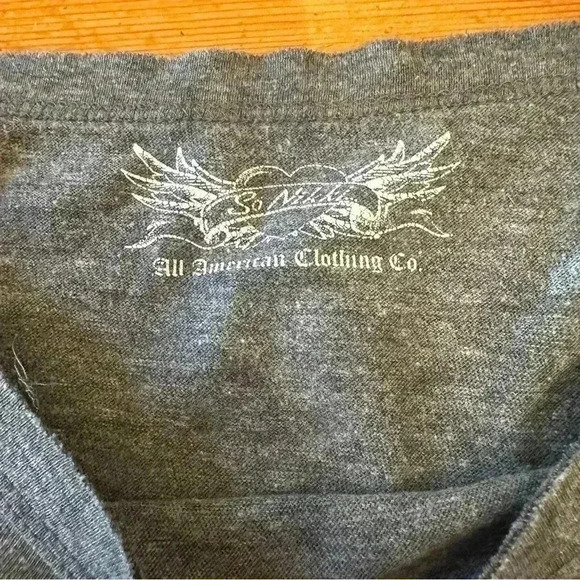 So Nikki All American clothing Co. Long sleeve fringe top girl ombré L(14) - Picture 4 of 7